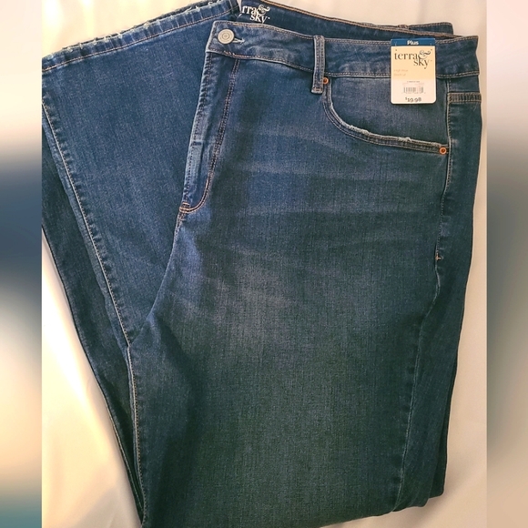Size 22W Terra and sky plus size jeans - Picture 1 of 4